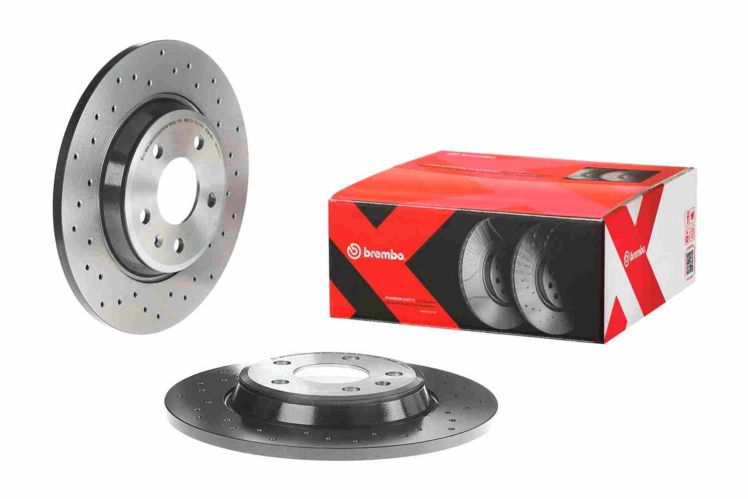 Задний дисковый тормоз Brembo 08A7591X