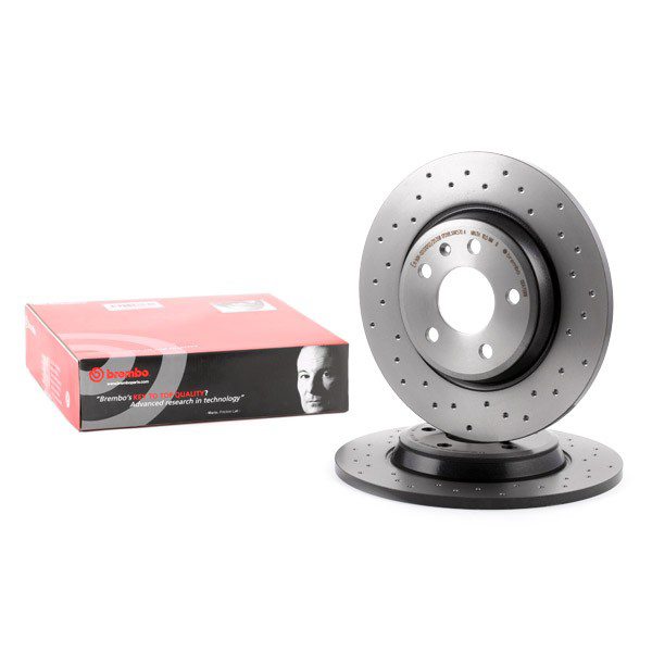 Купить 08A7591X Brembo Диск тормозной задний
