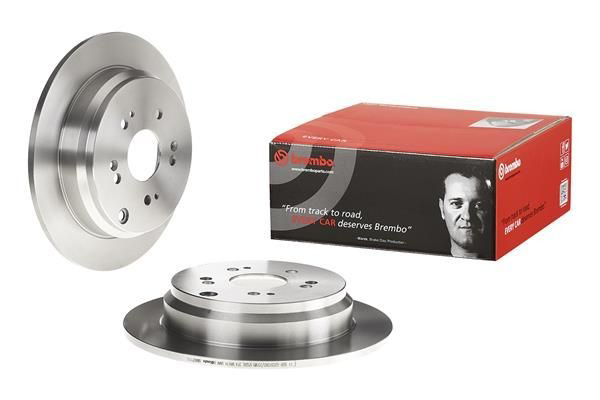 Купить 08A87110 Brembo Диск тормозной задний
