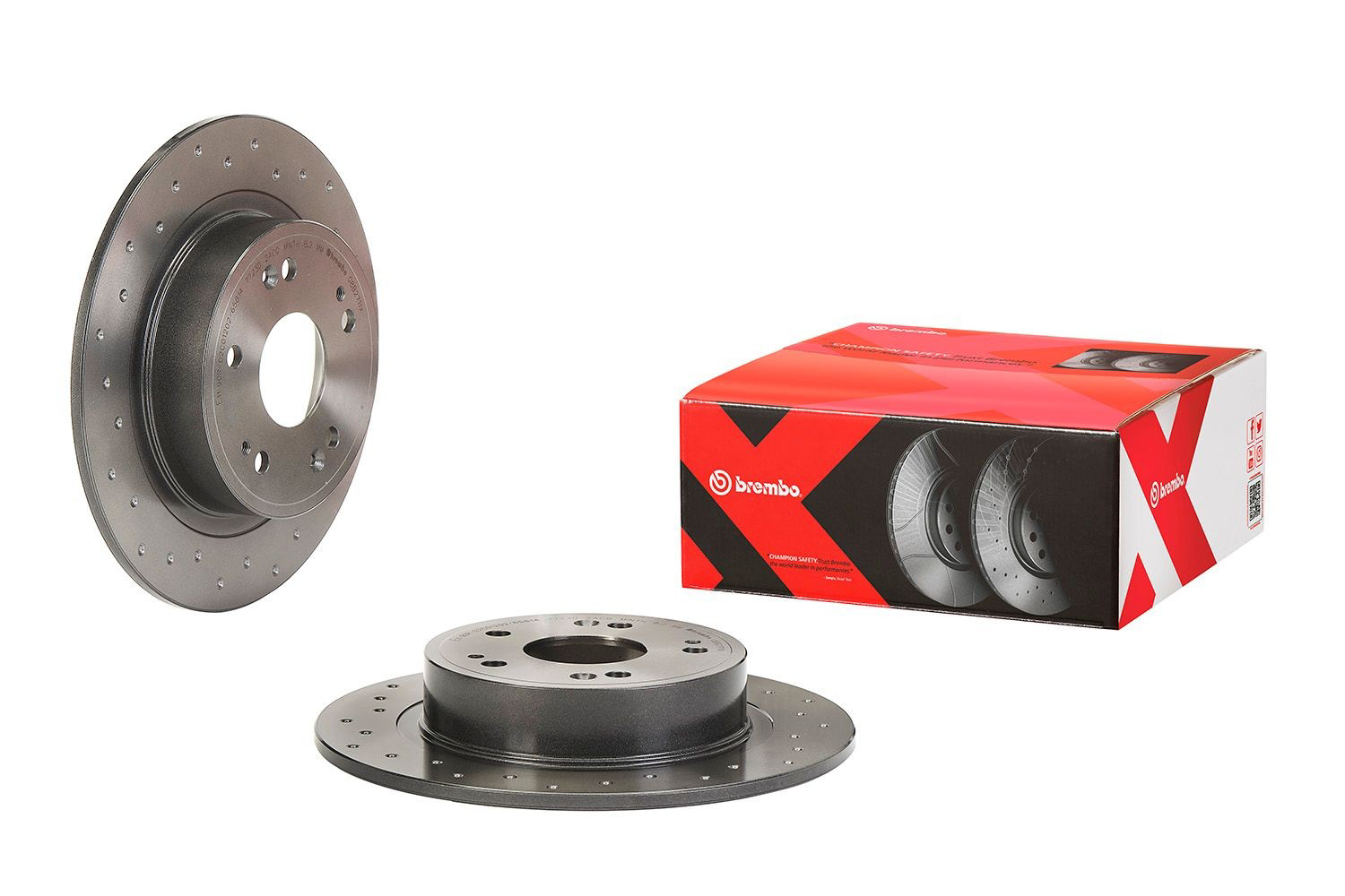 Купить 08B2711X Brembo Диск тормозной задний