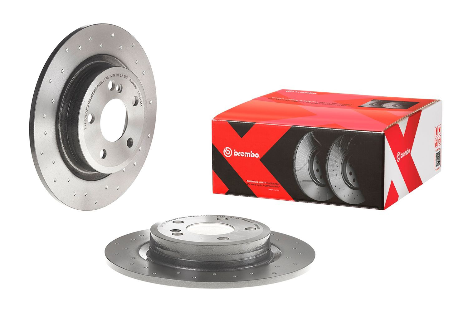 Задний дисковый тормоз Brembo 08B3484X
