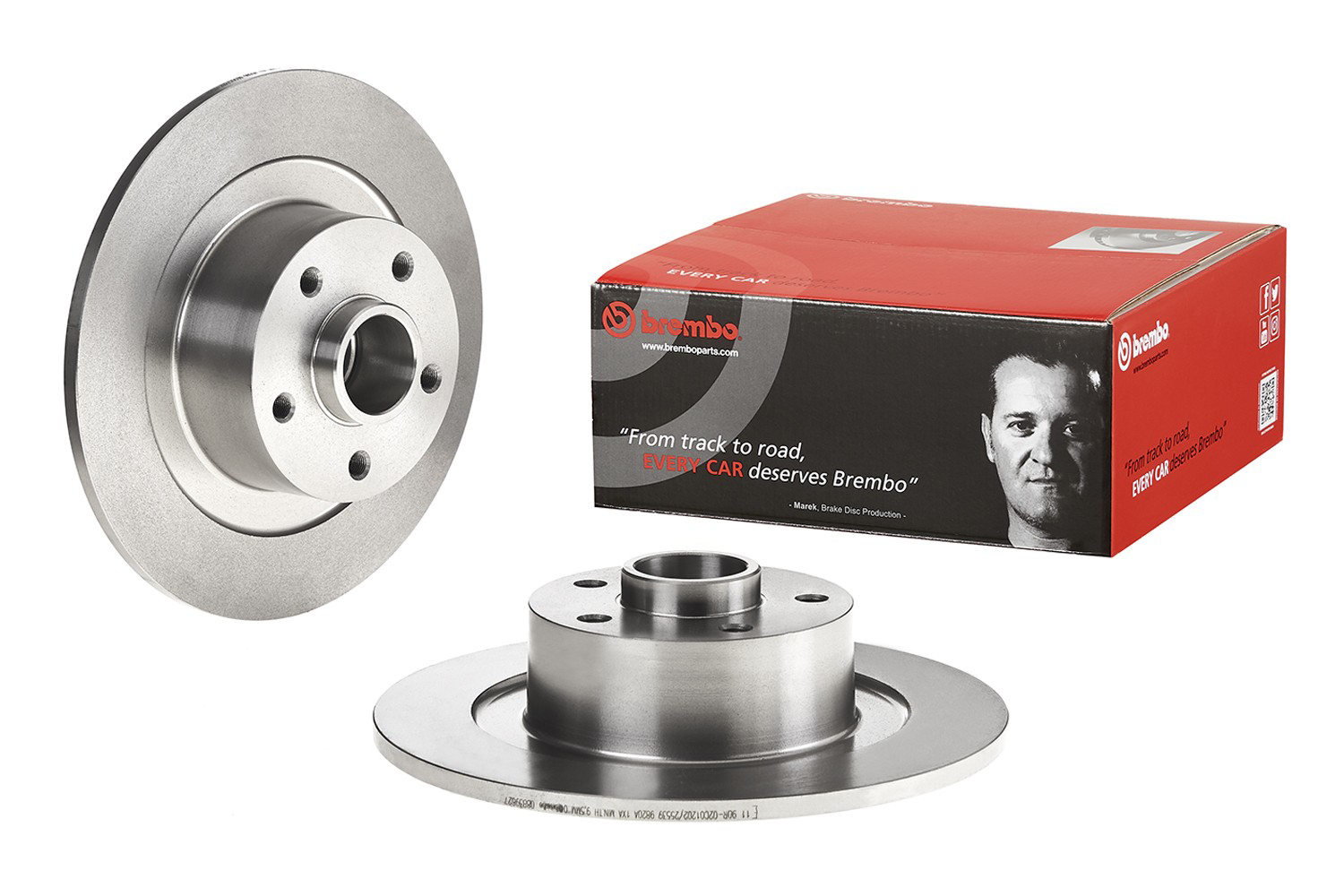 Тормозные диски 08B39627 Brembo