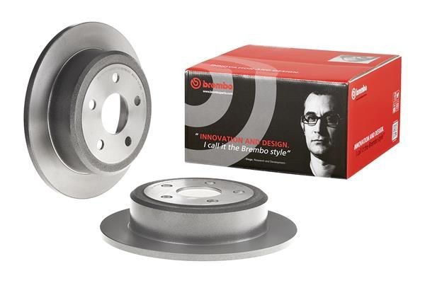 Купить 08B52921 Brembo Диск тормозной задний