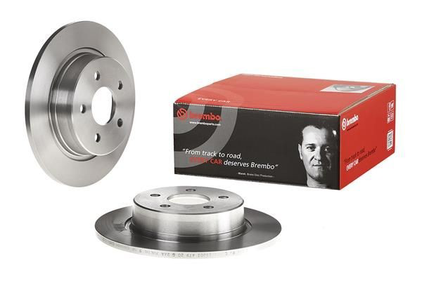 Купить 08B60110 Brembo Диск тормозной задний