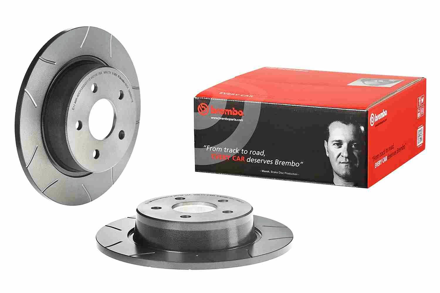 Купить 08B60175 Brembo Диск тормозной задний