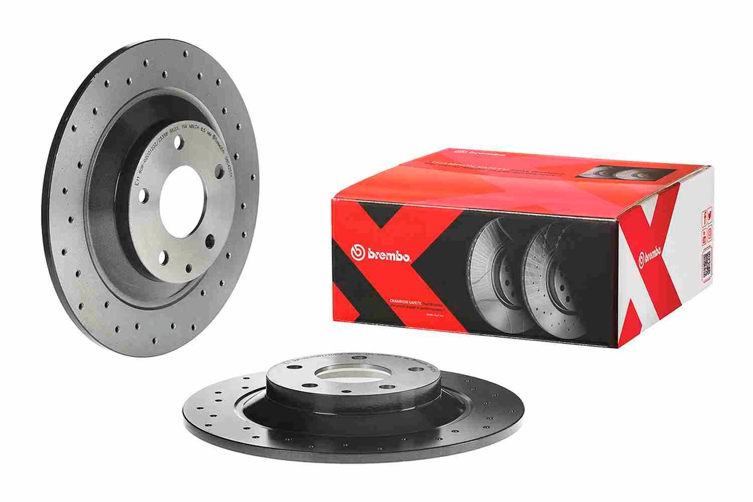 Купить 08C4251X Brembo Диск тормозной задний
