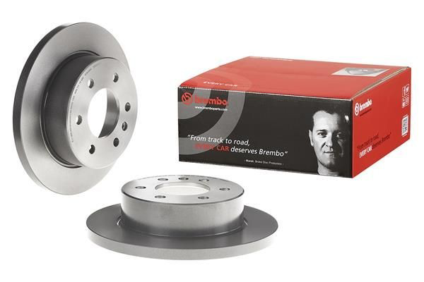 Купить 08D04511 Brembo Диск тормозной задний