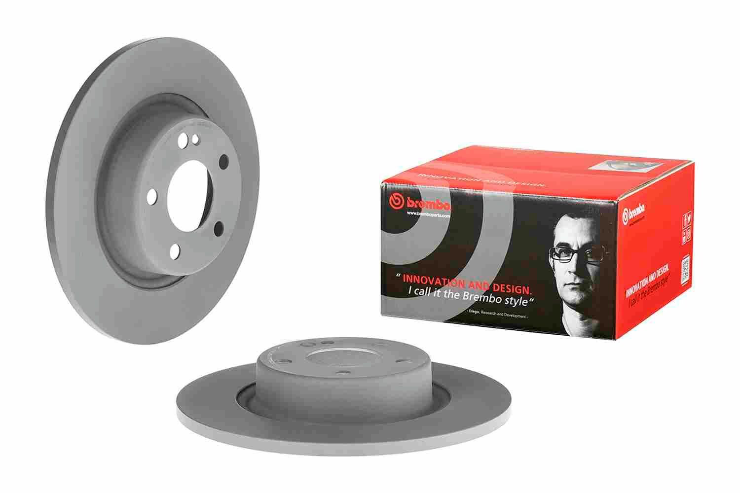 Задний дисковый тормоз Brembo 08D53013