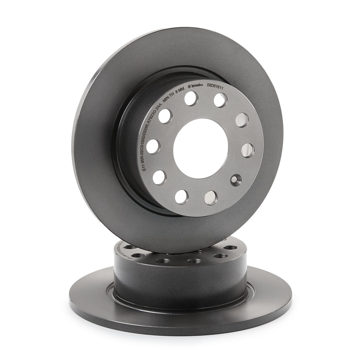 Купить 08D61611 Brembo Диск тормозной задний