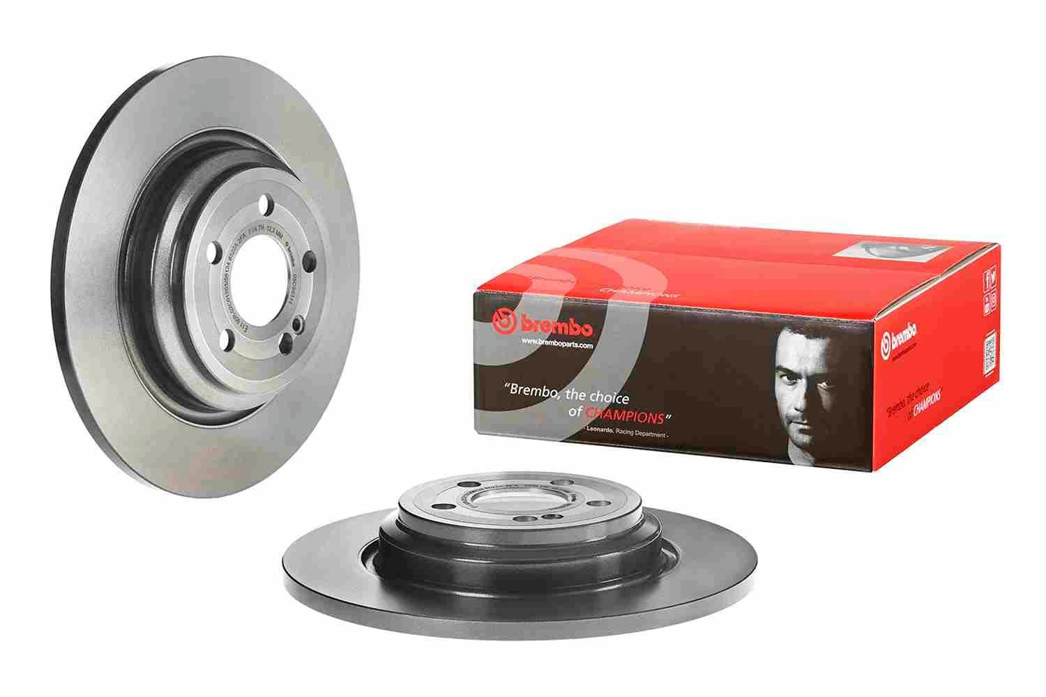 Купить 08D98311 Brembo Диск тормозной задний