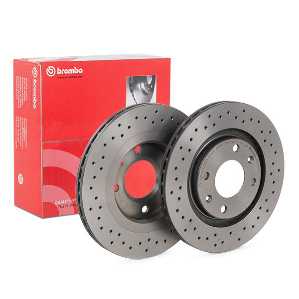 0949872X Brembo Диск тормозной передний