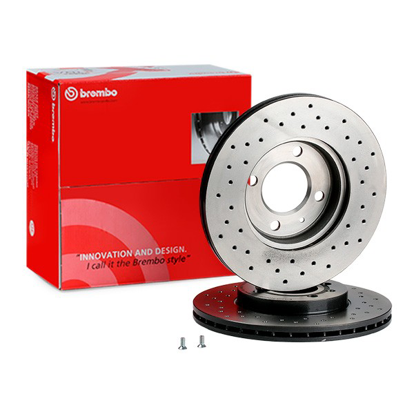 Передние тормозные диски 0951661X Brembo