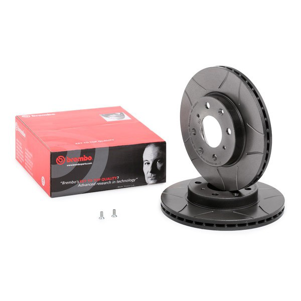Передние тормозные диски 09528575 Brembo