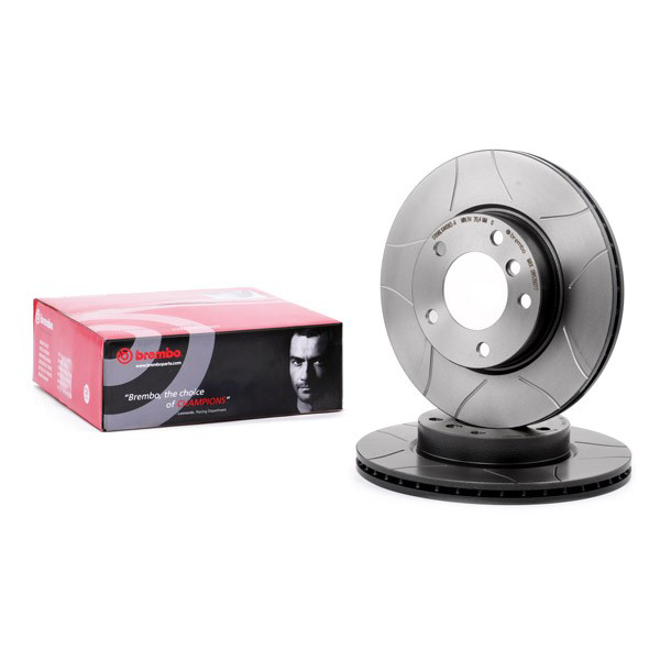 09539077 Brembo Диск тормозной передний