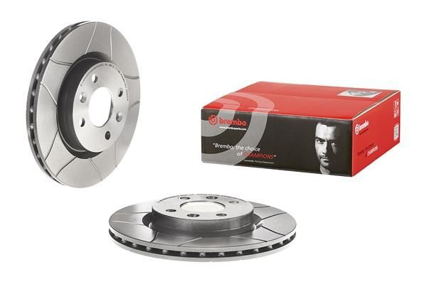 09580276 Brembo Диск тормозной передний
