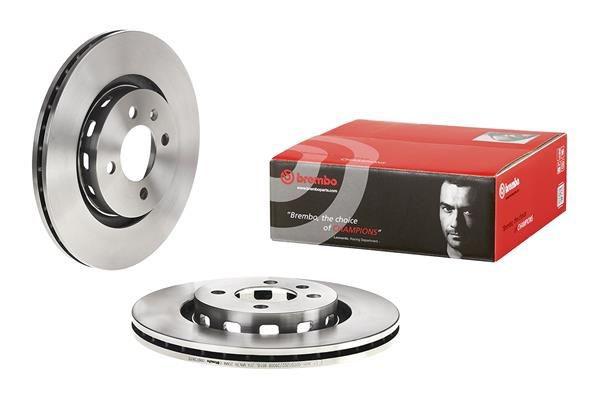 Передние тормозные диски 09672810 Brembo