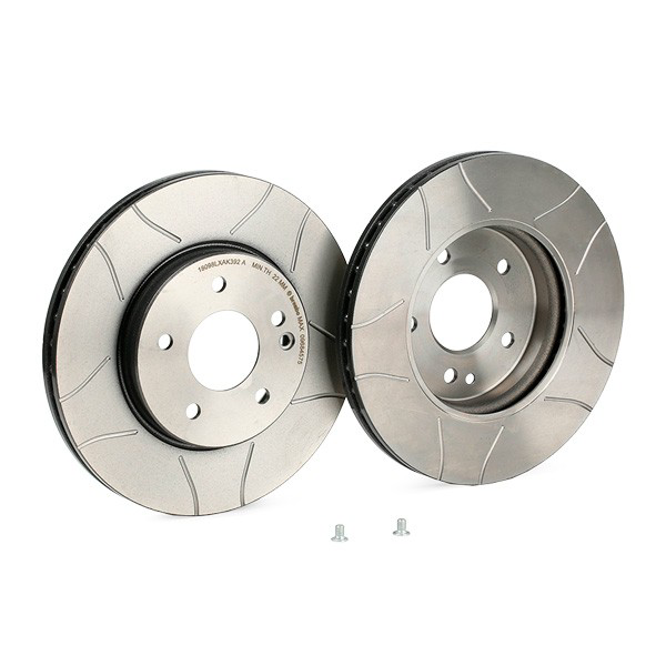 Передние тормозные диски 09684575 Brembo