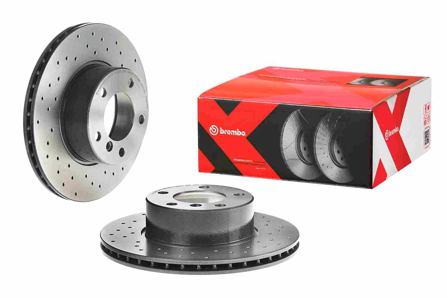 Передний тормозной диск Brembo 0969241X