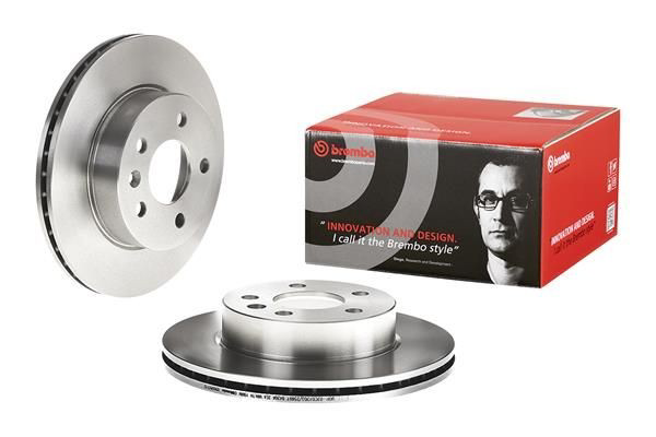 Передние тормозные диски 09698310 Brembo