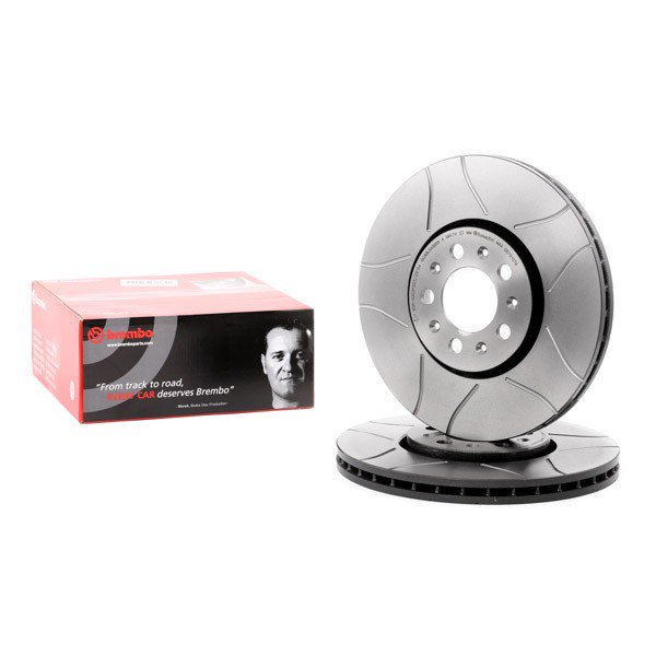 Передние тормозные диски 09701076 Brembo