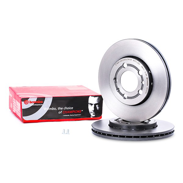 Передний тормозной диск Brembo 09701111