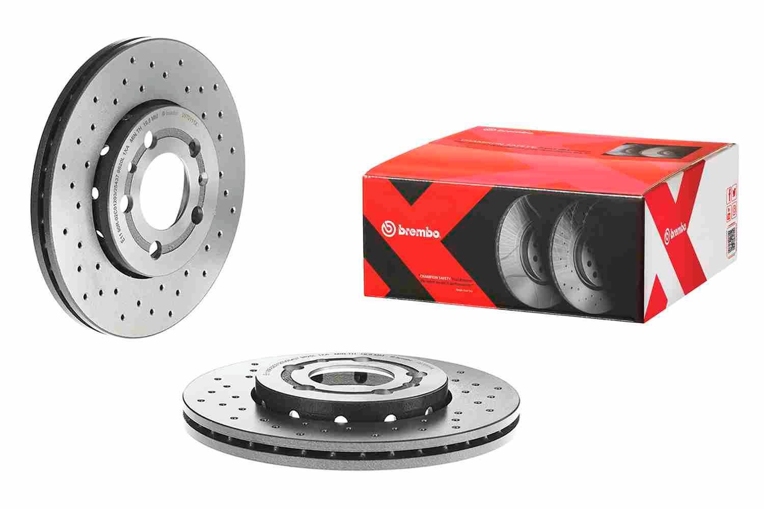 Тормоз дисковый передний Brembo 0970111X цена, от 72.26 USD