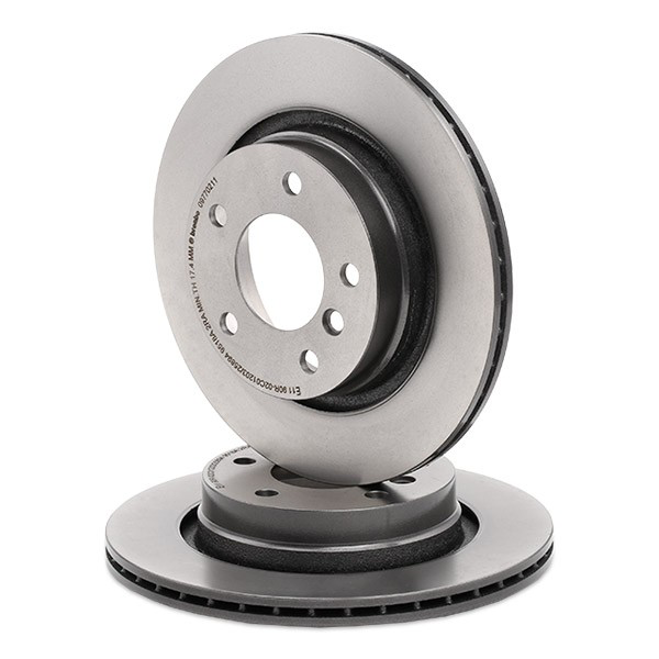 Купить 09770211 Brembo Диск тормозной задний