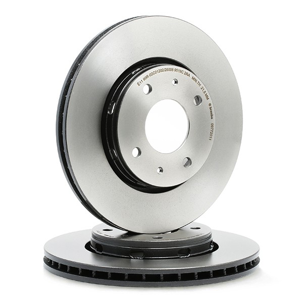 Передний тормозной диск Brembo 09772011