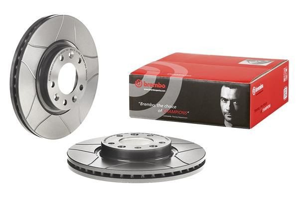 09830375 Brembo Диск тормозной передний