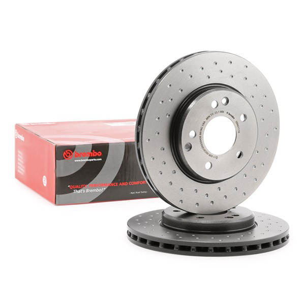 0984111X Brembo Диск тормозной передний