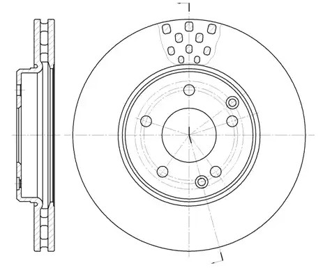 Купить 09841175 Brembo Ротор тормозной