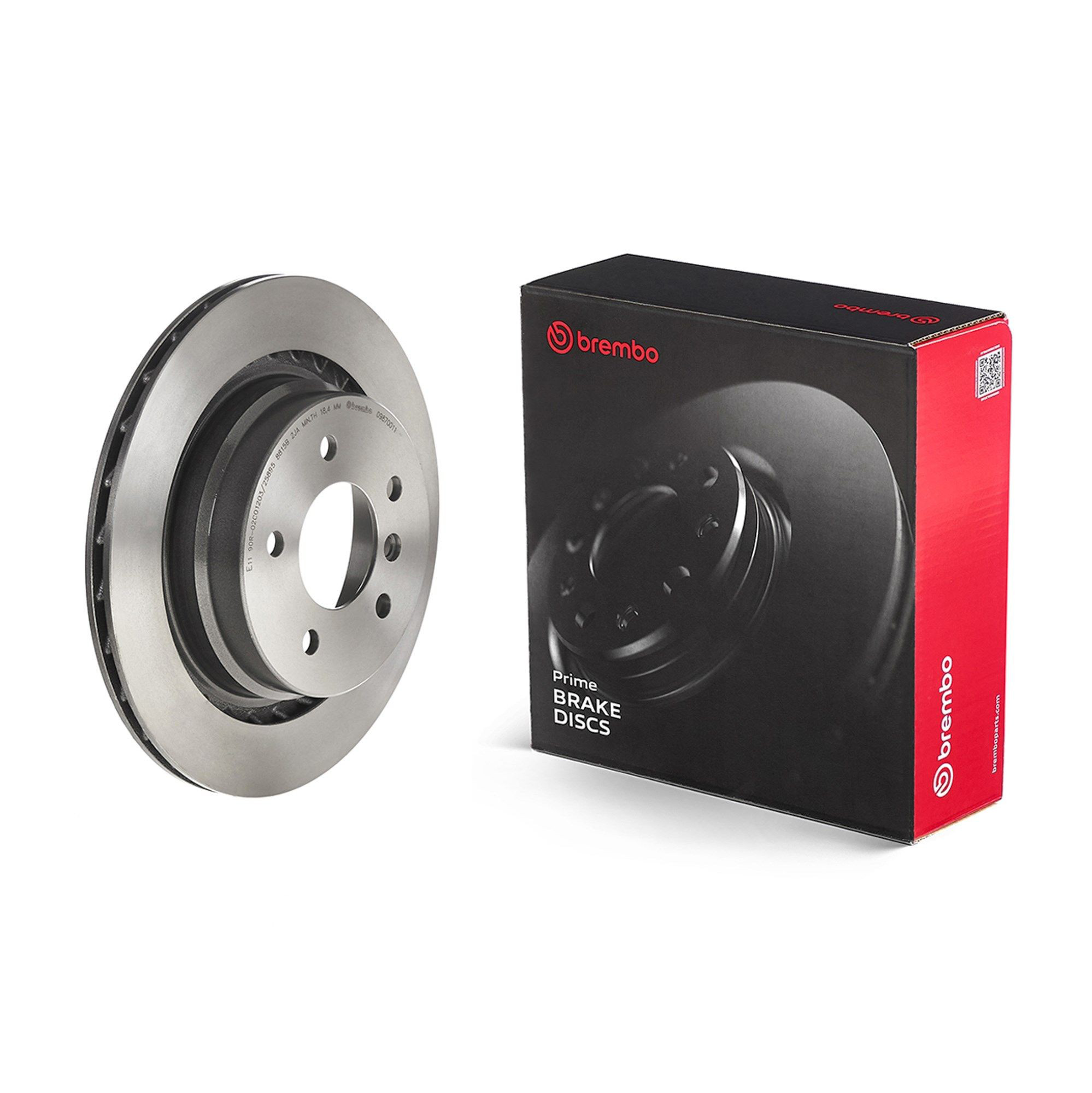 Купить 09870011 Brembo Диск тормозной задний
