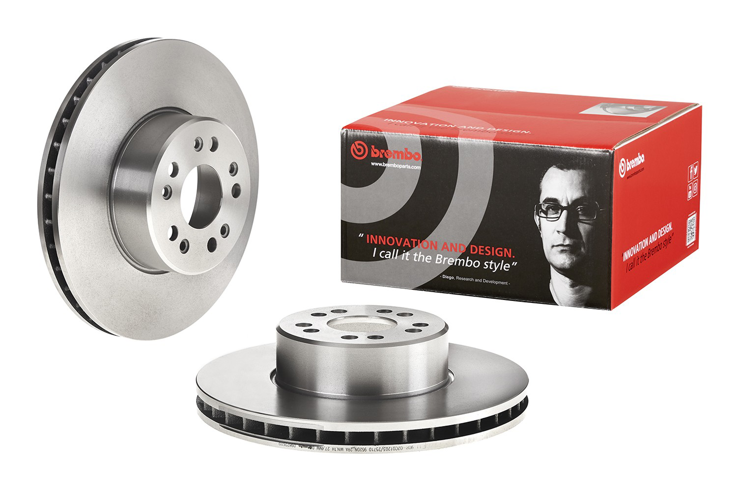 Купить 09872610 Brembo Ротор тормозной