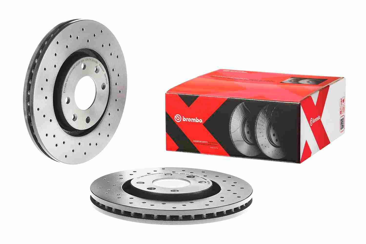 Купить 0987601X Brembo Ротор тормозной