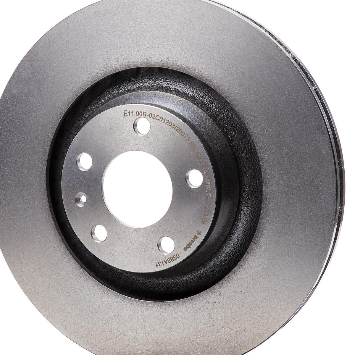 Передние тормозные диски 09884131 Brembo