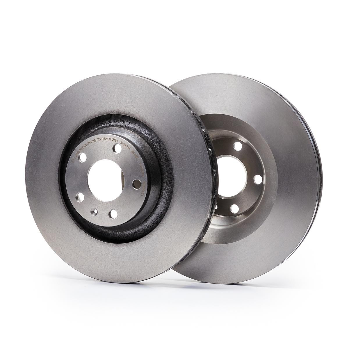 Передние тормозные диски 09884131 Brembo