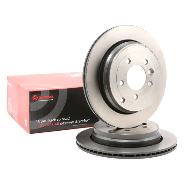 Купить 09887431 Brembo Диск тормозной задний