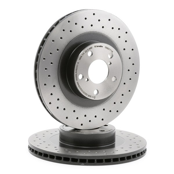 0990771X Brembo Диск тормозной передний