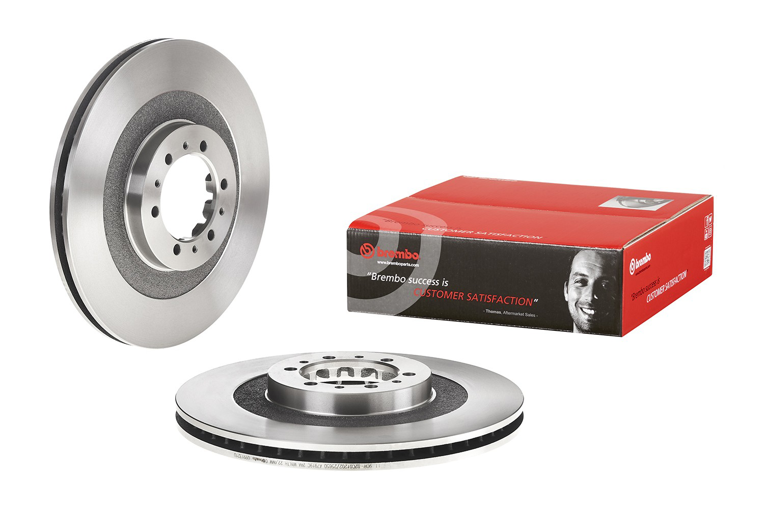 Передние тормозные диски 09913210 Brembo