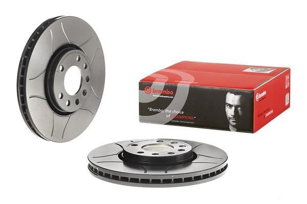 09916275 Brembo Диск тормозной передний