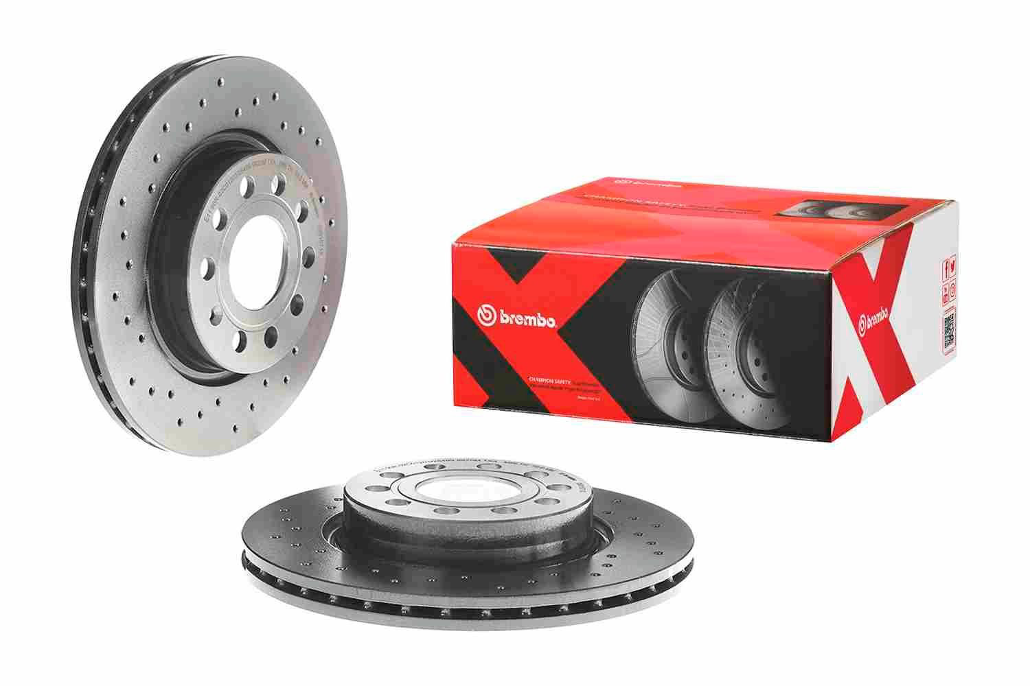 Передние тормозные диски 0991671X Brembo