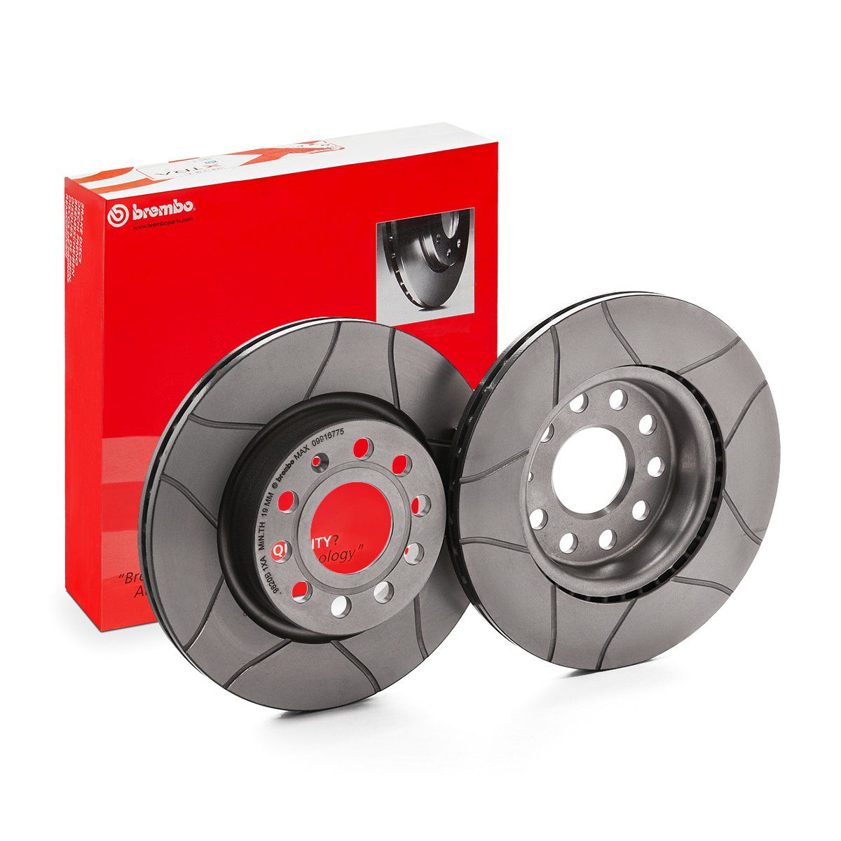Передние тормозные диски 09916775 Brembo