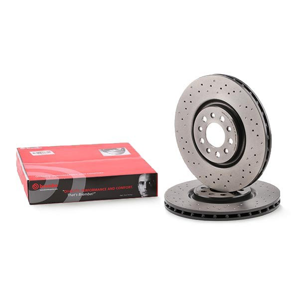 0993652X Brembo Диск тормозной передний