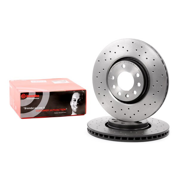 0993691X Brembo Диск тормозной передний