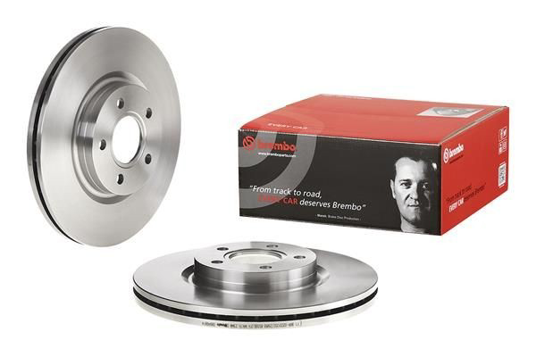 Передние тормозные диски 09946814 Brembo