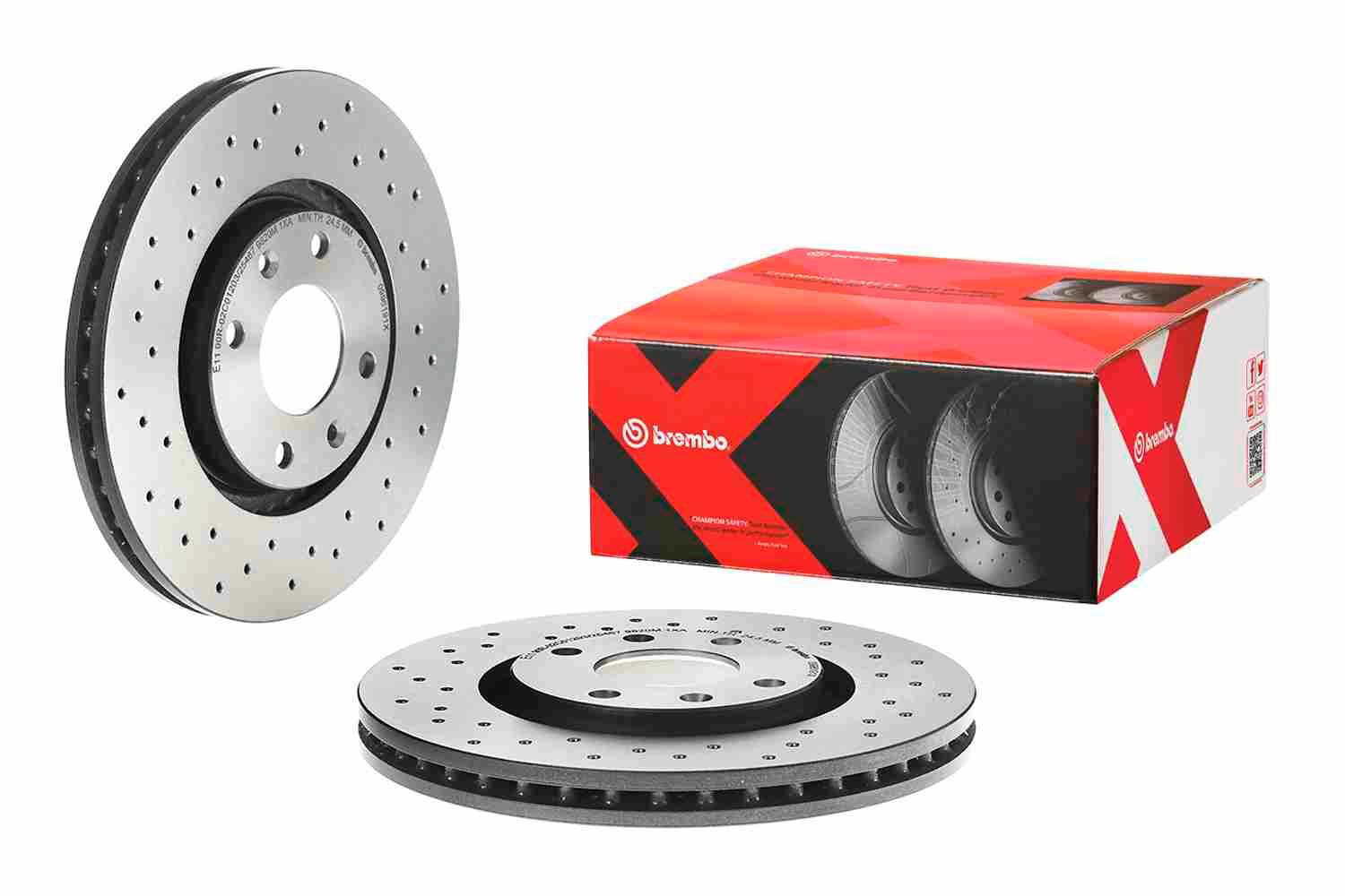 Купить 0996191X Brembo Ротор тормозной