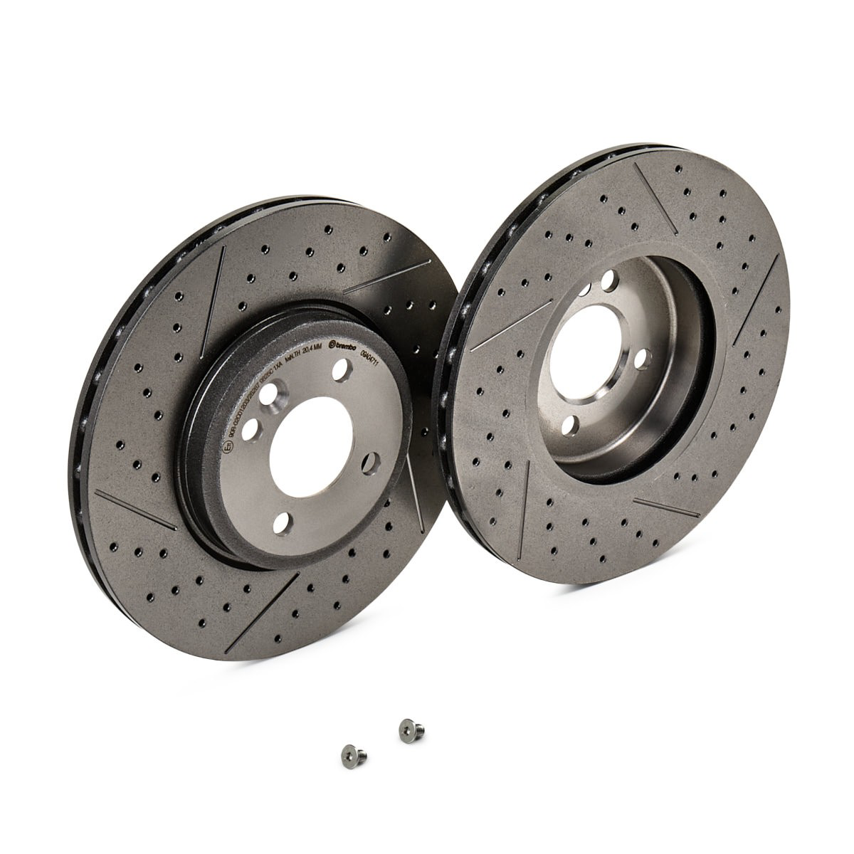 Передний тормозной диск Brembo 09A04711