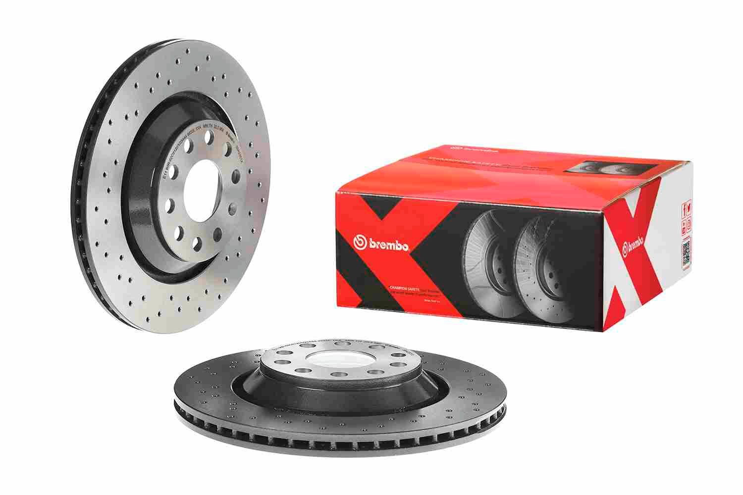 Тормозные диски 09A2001X Brembo