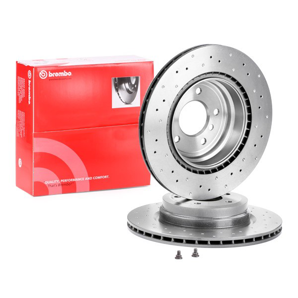 Купить 09A2701X Brembo Диск тормозной задний