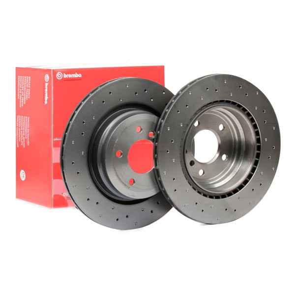 Купить 09A2701X Brembo Диск тормозной задний